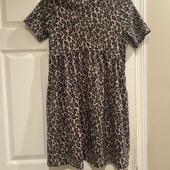 Leopard Print Dress - Picture 1 of 5